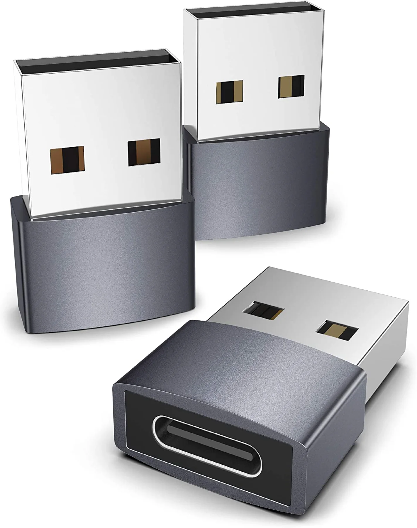 Type-C 母座转 USB-A 公头转接头